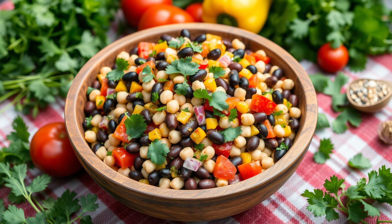 dense bean salad recipes