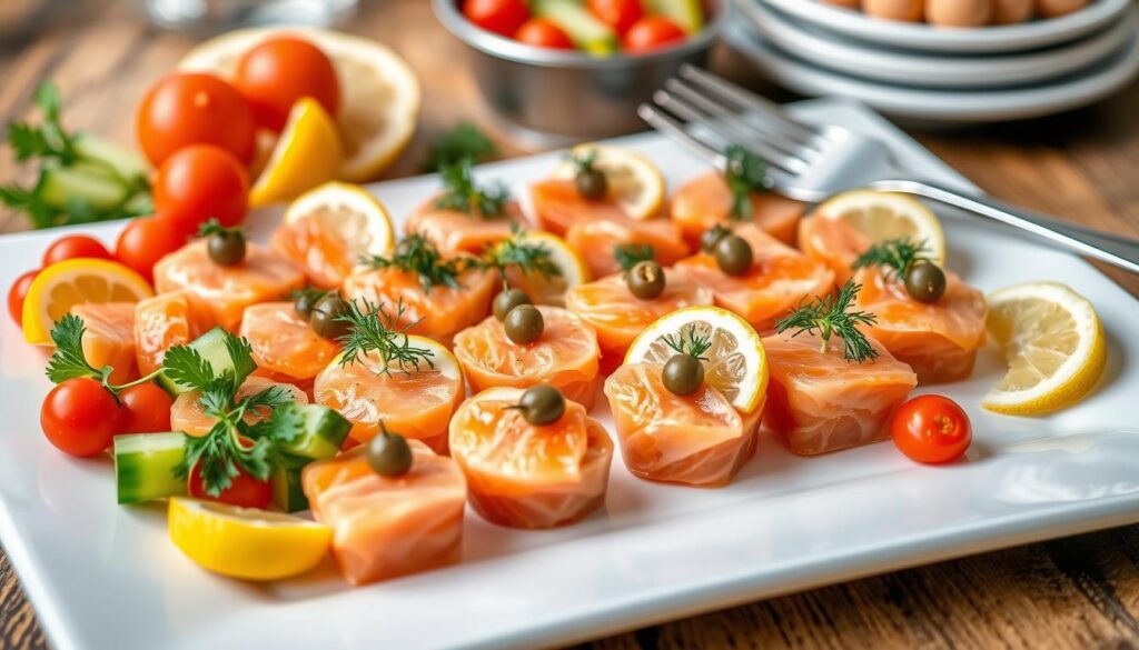 salmon appetizers