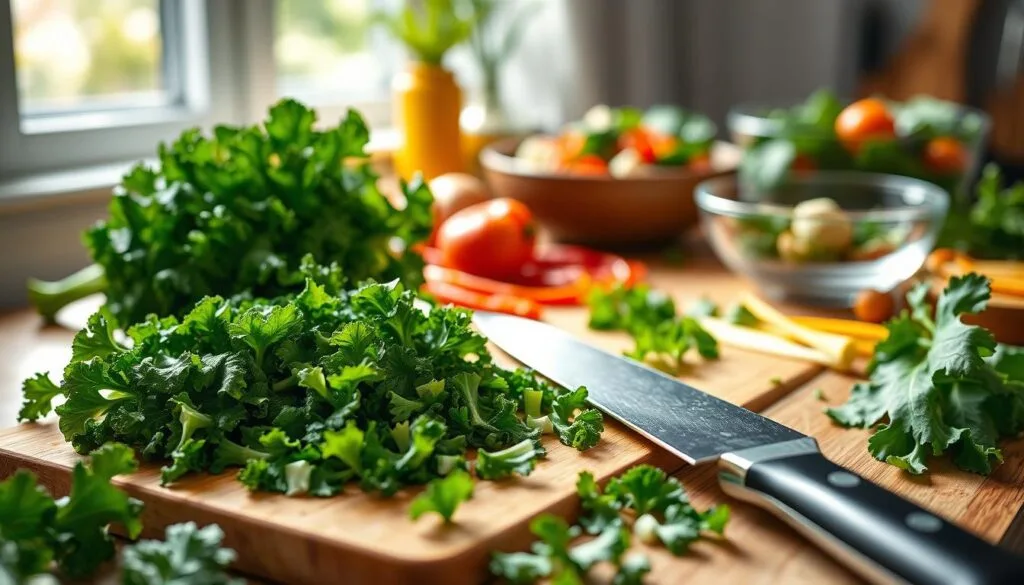 Kale Preparation Kale Preparation