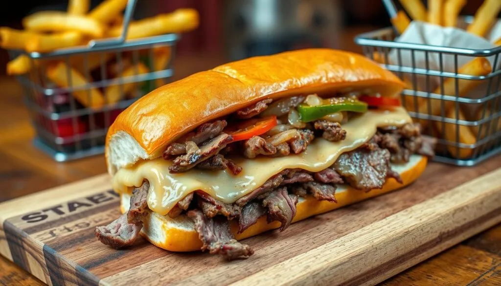 Philly cheesesteak sandwiches Philly cheesesteak sandwiches