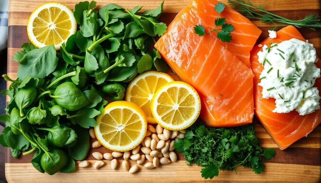 Stuffed Salmon Ingredients Stuffed Salmon Ingredients